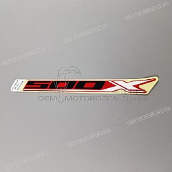 Side cowling decal, right side