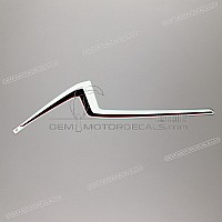 HONDA Adesivo carenatura superiore anteriore, lato destro 86643-MKP-J00ZC