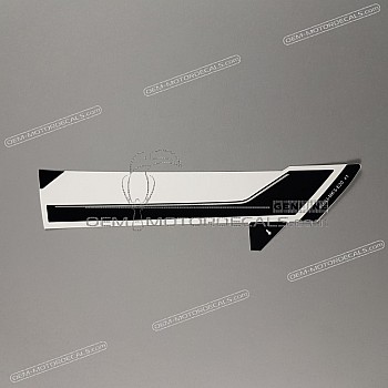 Side cowling decal, right side