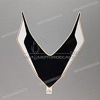 HONDA Adesivo carenatura superiore anteriore 86643-MKY-D30ZB