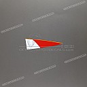 Front side cowl CBR125R stripe, left side
