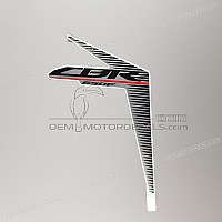 HONDA Adhesivo CBR carenado medio izquierdo, lado izquierdo 86644-MJE-DB0ZA