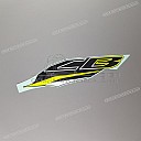 Left shroud stripe, left side