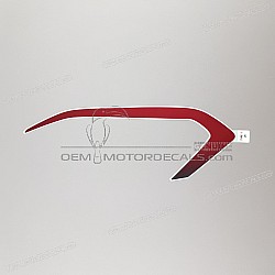 Side cowling decal, left side