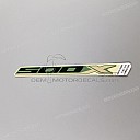 Middenkuip CB500X embleem, linkerkant