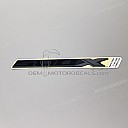 Adesivo carenatura centrale sinistra CB500X, lato sinistro
