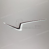 HONDA Adesivo carenatura anteriore superiore sinistra, lato sinistro 86644-MKP-J00ZC