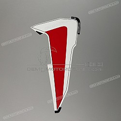 Side cowling decal, left side