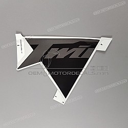 Side cowling decal, left side