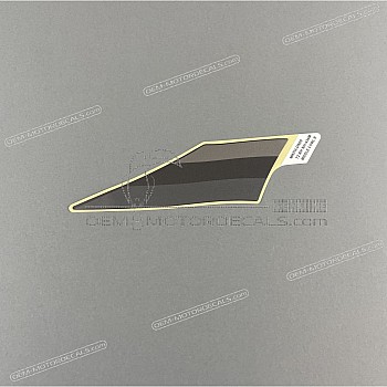 Side cowling decal, right side