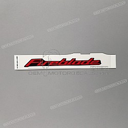 Side cowling decal