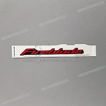 Side cowling decal