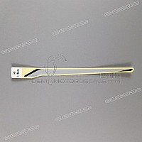 HONDA Linker voorspatbord kuipdeel CBR650R sticker, linkerkant 86648-MKY-D10ZA