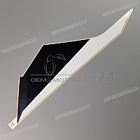 HONDA Middelste kuipdeel sticker, linkerkant 86648-MKY-D30ZB