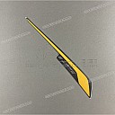 Tail cowl stripe decal, right side