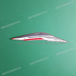 Adesivo posteriore coda carena, lato destro