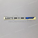 Emblema 500F para Carenado