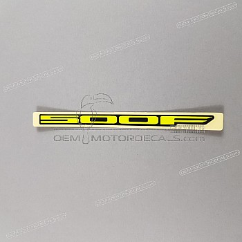 Tail cowl decal