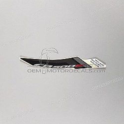 Tail cowl decal, right side