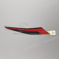 HONDA Autocollant de carénage arrière droit, côté droit 86771-MKP-J00ZB