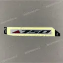 Right rear cowl graphic, right side