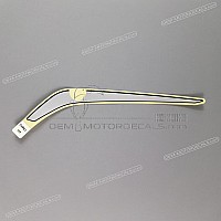 HONDA Adesivo codone posteriore, lato sinistro 86772-MKY-D10ZA