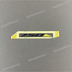 Heckverkleidung Aufkleber, Linke Seite