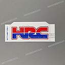 Emblème HRC de coque arrière