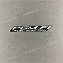 Side fairing PGM-FI decal