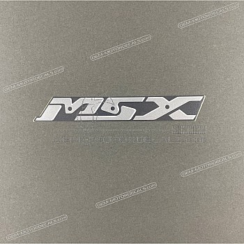 Naklejka MSX na boczną osłonę