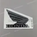 Right fuel tank Honda Wing decal, right side