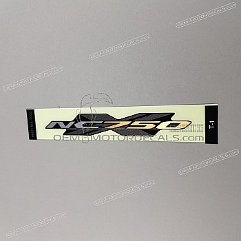 Frame cowling decal