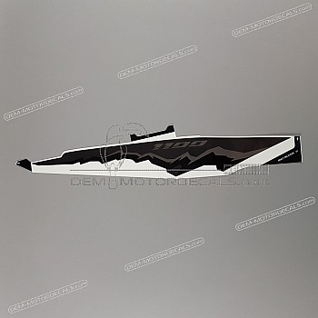 Naklejka na tylną owiewkę / zadupek, prawa strona