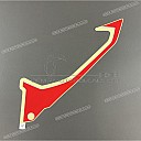Side cover decal, left side