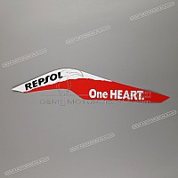 HONDA Right rear cover Repsol stripe, right side 86832-KTY-D70ZA