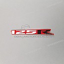 Zijkuip 125R sticker