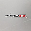 Autocollant d'aile droite 250R, côté droit