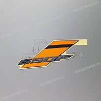 HONDA Pegatina de tapa lateral, lado izquierdo 86832-MJE-DH0ZA