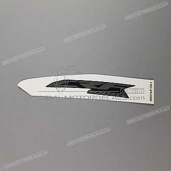 Frame cowling decal, left side