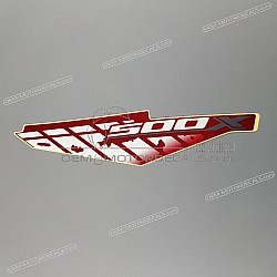 Rahmenabdeckungsaufkleber, linke Seite