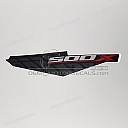 Side cover stripe, left side