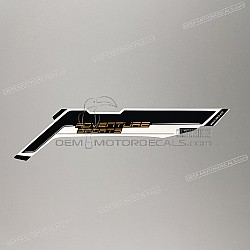 Adesivo posteriore coda carena, lato sinistro