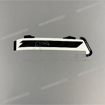 Pegatina colin, lado izquierdo