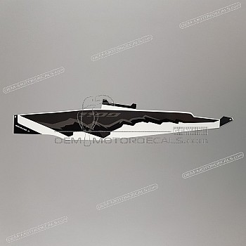 Naklejka na tylną owiewkę / zadupek, lewa strona