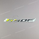Seitenverkleidungsaufkleber CB650F, rechte Seite