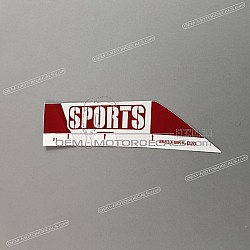 Heckverkleidung Aufkleber, Rechte Seite