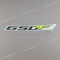 HONDA Adesivo fiancata CB650F, lato sinistro 86834-MJE-G00ZB