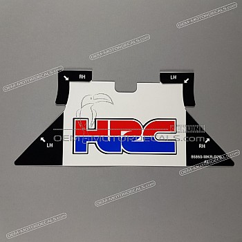 Naklejka na przednią owiewkę (czasza)