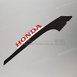 Belly pan decal, right side