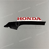 HONDA Naklejka na dolną owiewkę, pług, lewa strona 86862-K33-630ZA